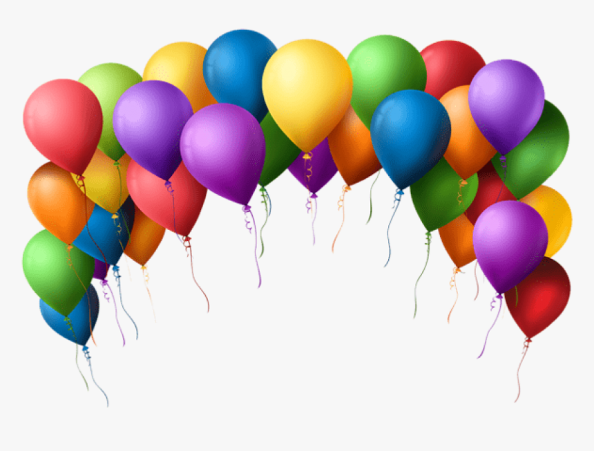 Balloons Background Png - Transp