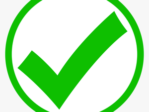 Green Check Mark In Circle Download Png Clipart - Submit Button Icon Png