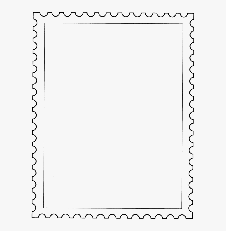 Postage Stamp Png Transparent Image - Postage Stamp Template