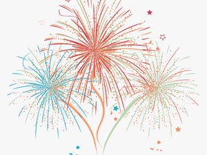 Vector Fireworks Adobe Free Download Png Hd Clipart - Transparent Background Vector Fireworks