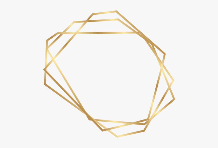 #geometric #frame #border #gold 