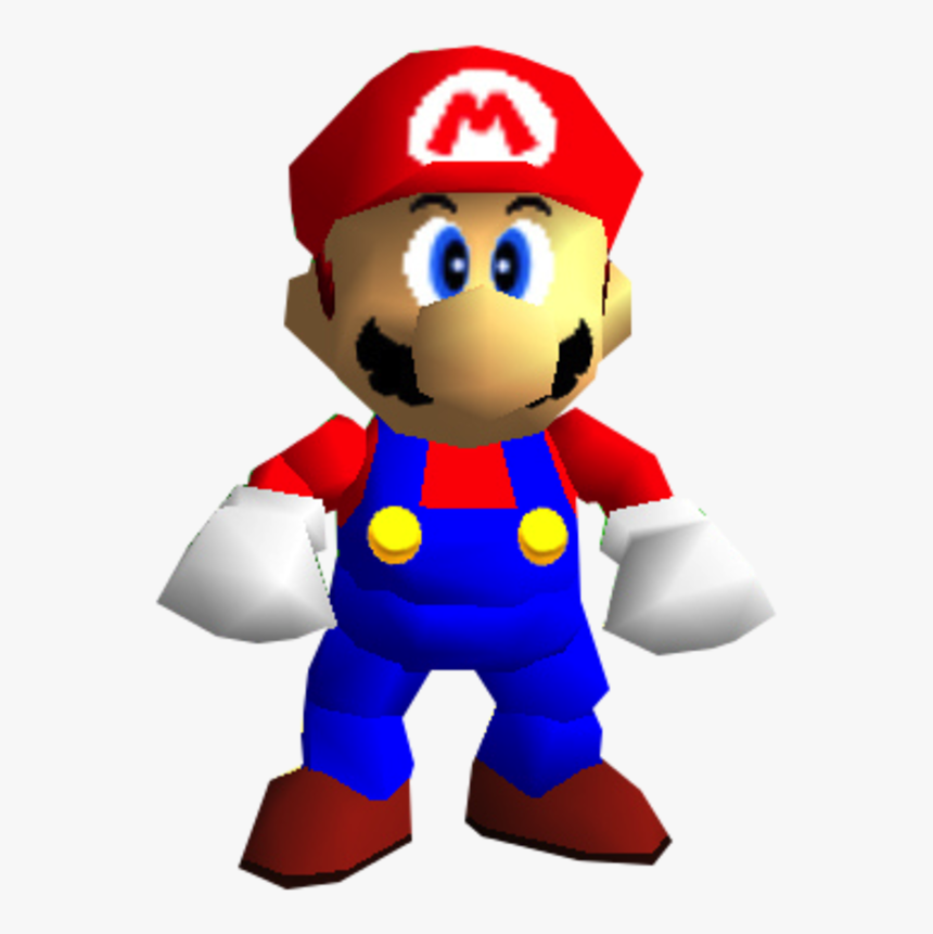 Super Mario 64 Mario Png - Super