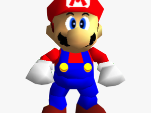 Super Mario 64 Mario Png - Super Mario 64 Mario