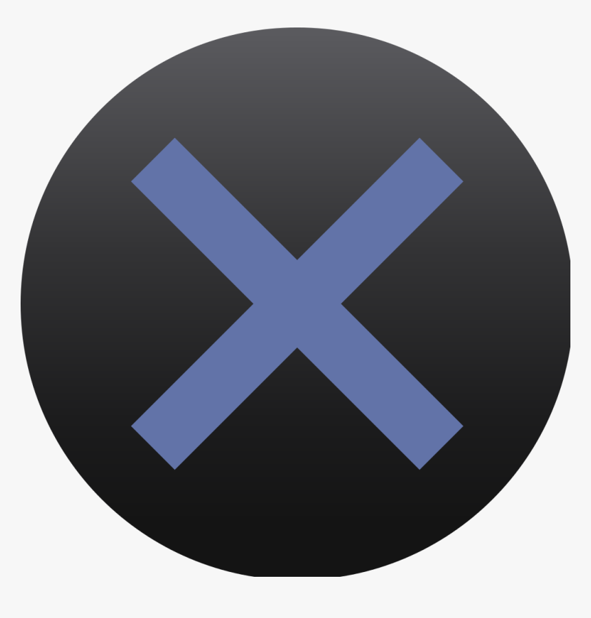 Playstation Buttons Png - Playstation X Button Png