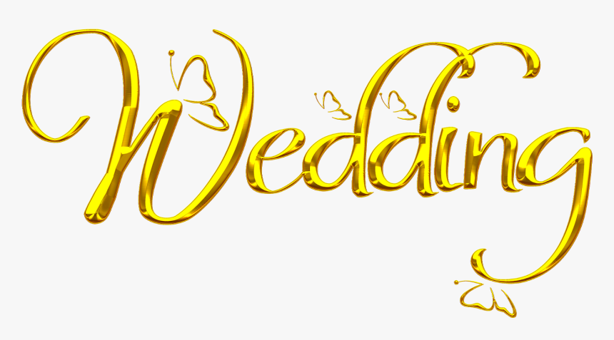 New Wedding Png Fonts - Wedding 