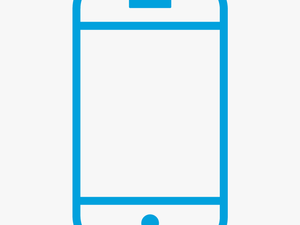 Blue Mobile Phone Icon Png