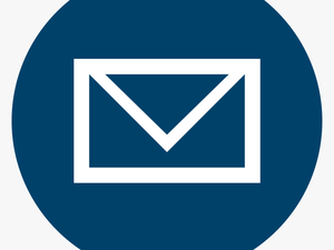 Mail - Email Icon For Resume Blue