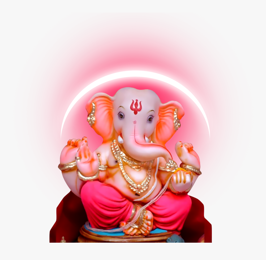 Transparent Ganesha Png - Ganpati Bappa