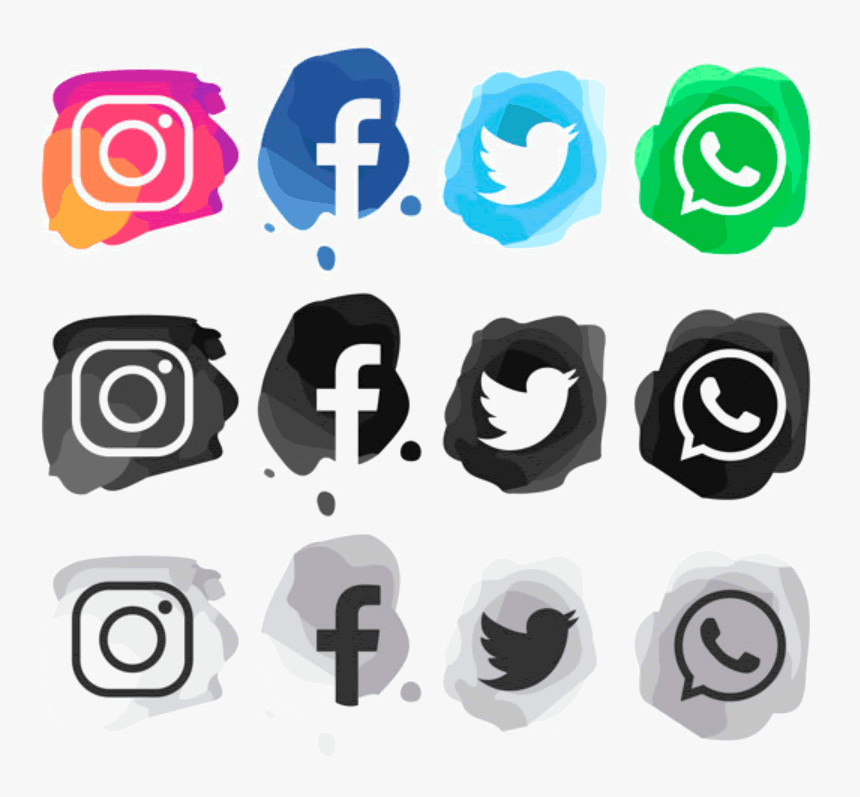 Social Media Marketing - Transparent Background Social Media Icons Png