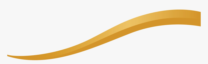Golden Wave - Gold Curve Line Png
