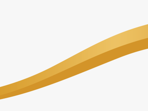 Golden Wave - Gold Curve Line Png