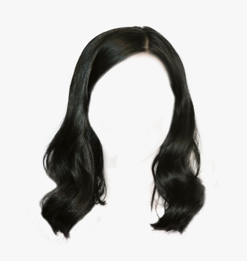 Transparent Hair Black - Women P
