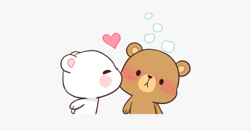 #aesthetic #love #red #hearts #lovecore #cute #soft - Milk And Mocha Bear