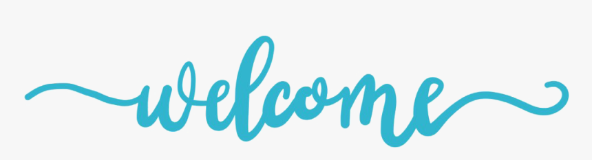 Welcome Png Download Image - Blue Welcome Png