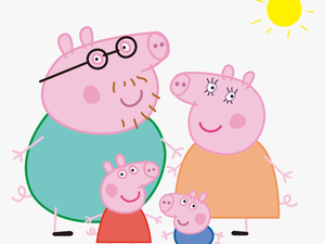 Peppa Pig Family Png - Peppa Pig Family Vector