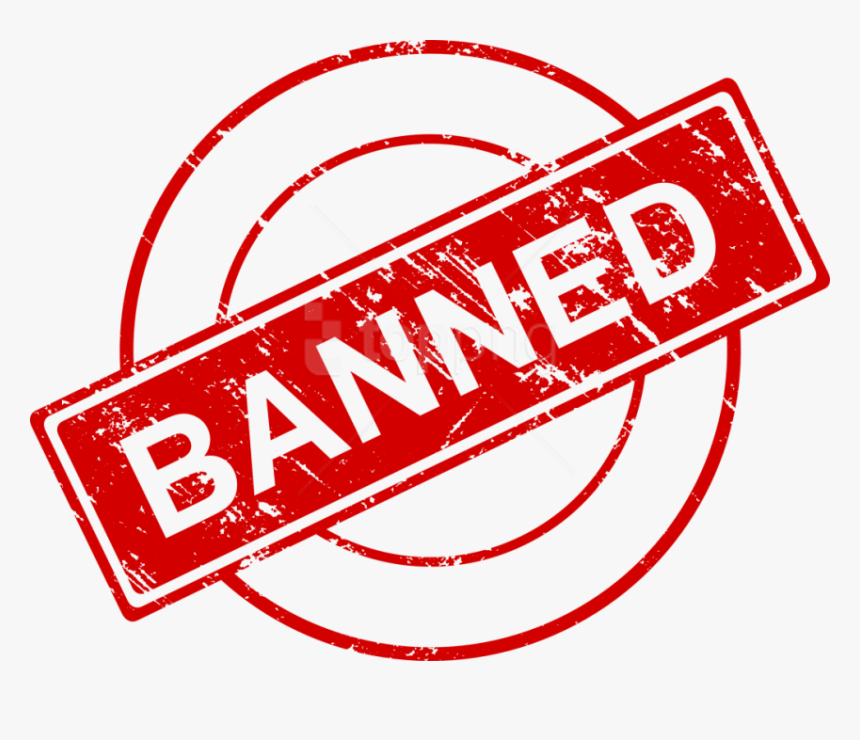 Free Png Banned Stamp Png - Banned Png