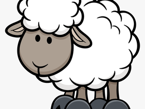 Sheep Animals Cartoon Illustration Download Hq Png - Cartoon Sheep Png