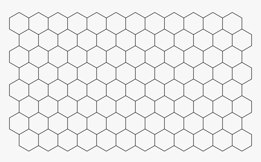Transparent Honeycomb Pattern - 