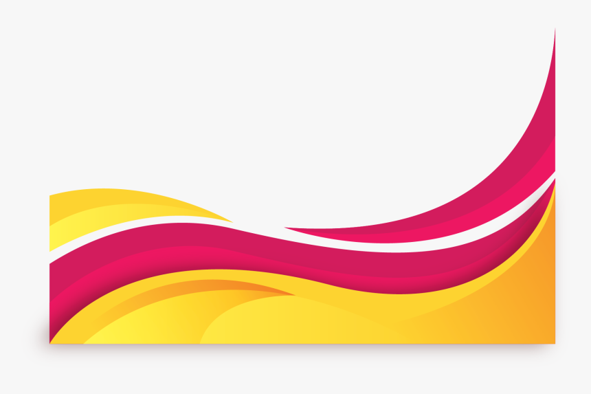 Pink Yellow Wave - Yellow Pink W