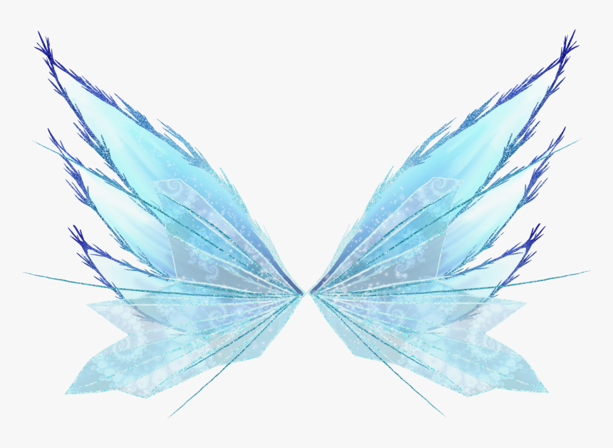 #wings #nightangle #butterfly #wing #angle #new #polygoneffect - Blue Transparent Butterfly Wings