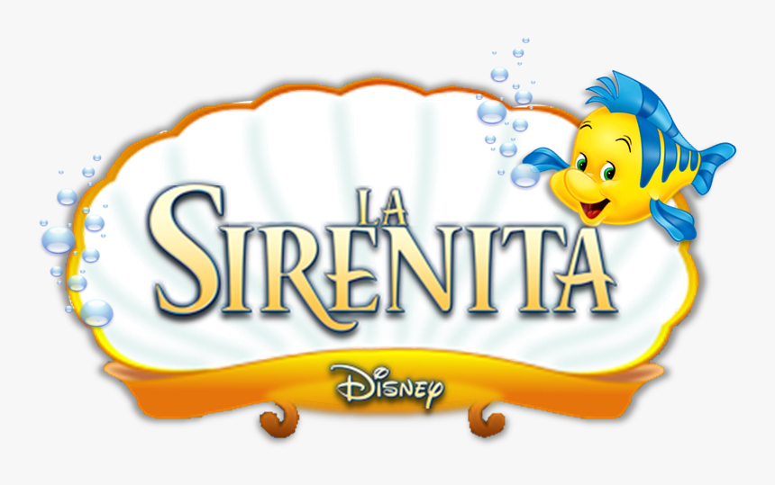 Transparent Sirenita Png - Logo De La Sirenita Png