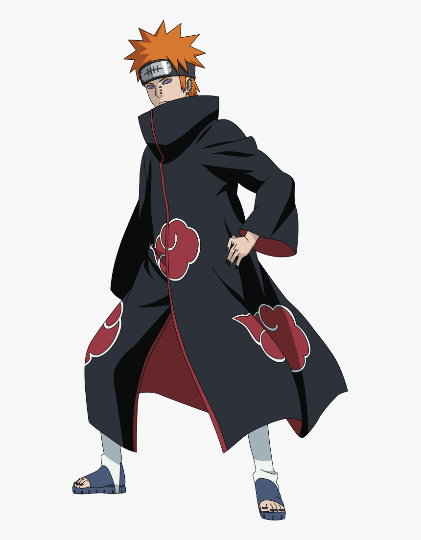 Nagato Akatsuki Png - Pain Naruto Full Body