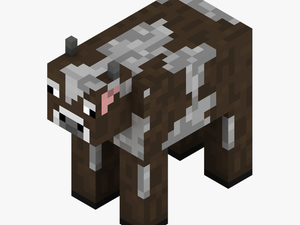 Minecraft Cow Png - Mc Cow