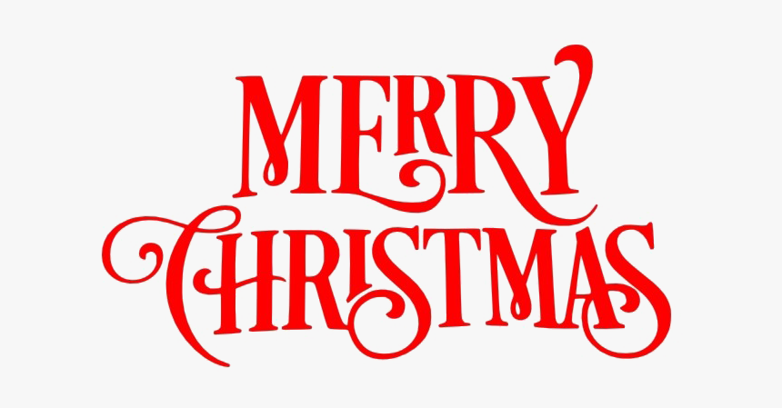 Christmas Word Png File - Transp