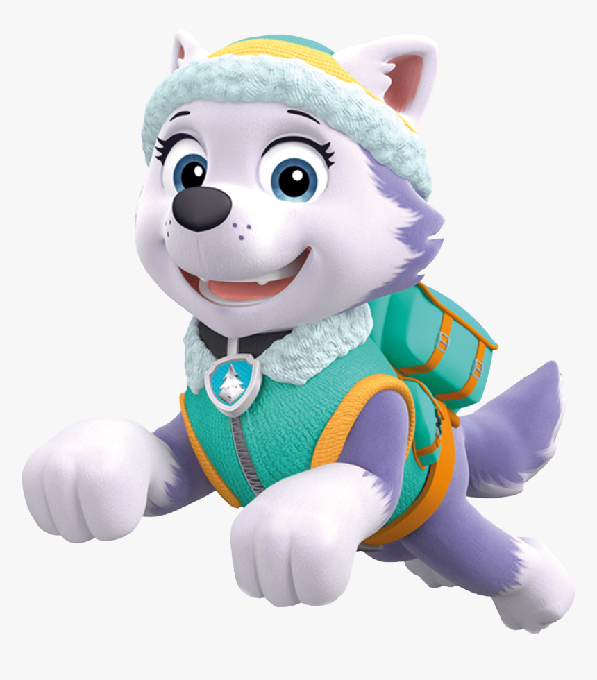 Everest Jumping Paw Patrol Png Png - Everest And Skye Paw Patrol