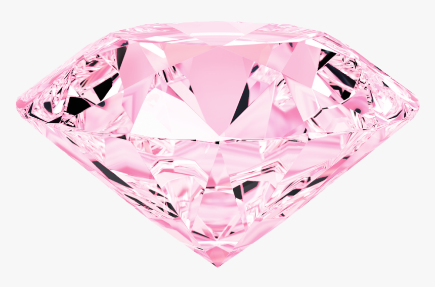 Transparent Pink Diamonds Png - 