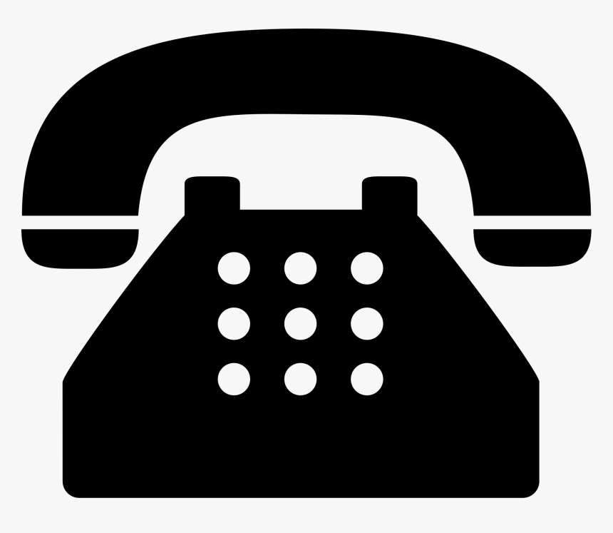 Transparent Png Phone Icons - Telephone Icon Clip Art