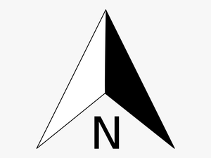Compass Arrow - North Symbol