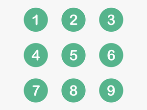 Numbers - Number Set Icons Free