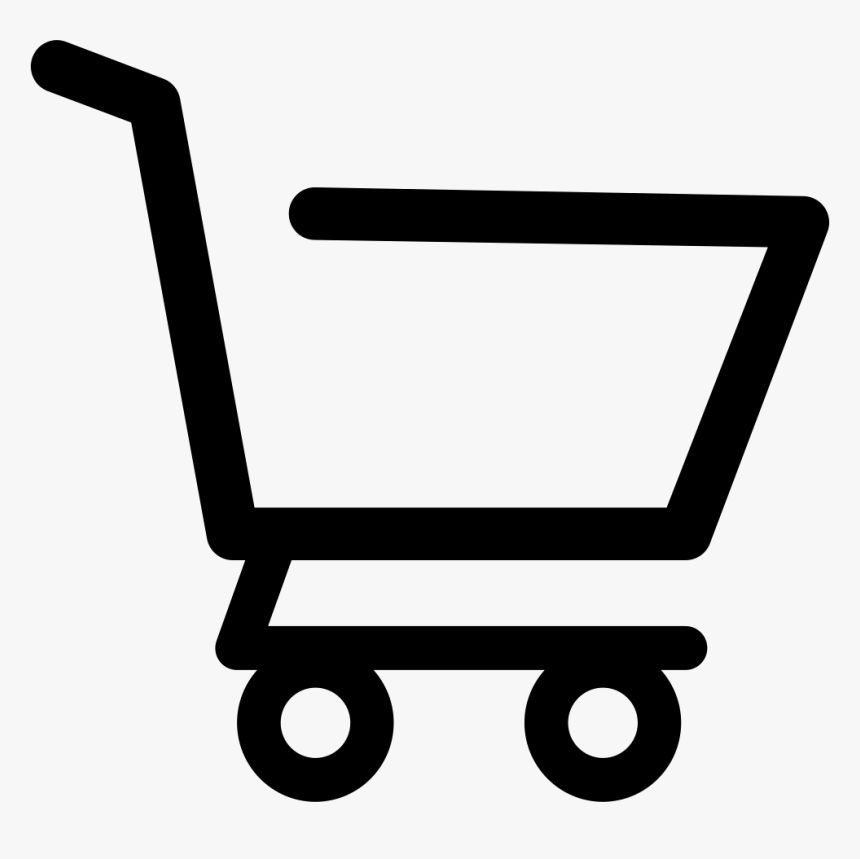 Shopping Cart - Transparent Background Shopping Cart Icon Png