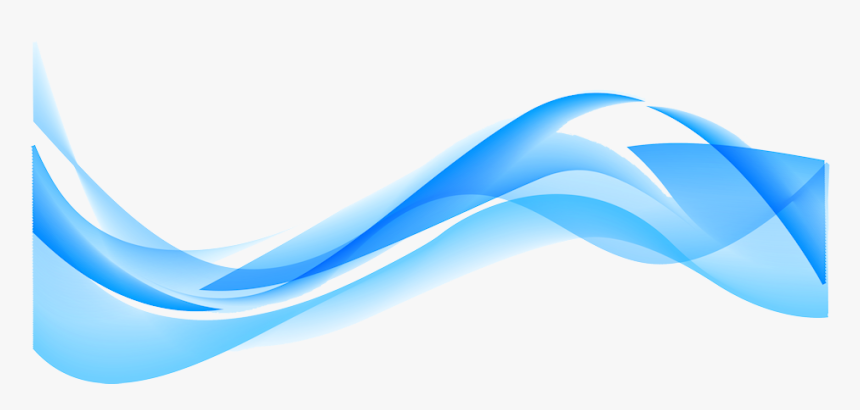 Waves Design Png - Blue Wave Vector Png