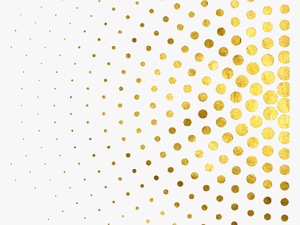 Ftestickers Abstract Dots Golden Goldglitter Goldendots - Transparent Background Gold Dots Png