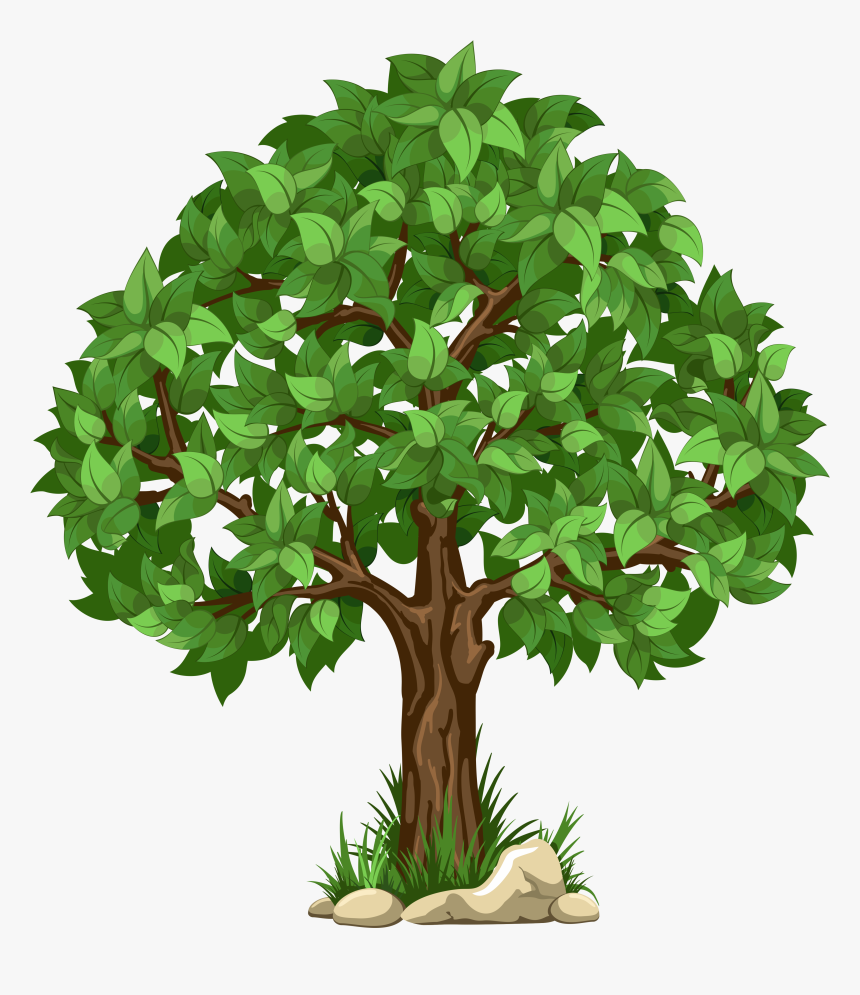 A Transparent Tree White Transparent - Transparent Background Tree Clipart