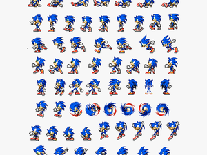 Sprites Sonic Sega Animação Animation - Sonic Advance Sonic Sprite Sheet