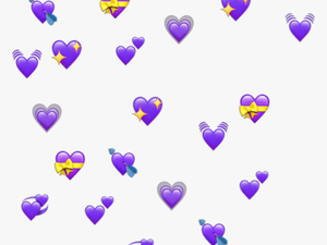 Overlay Heart Emojis Png