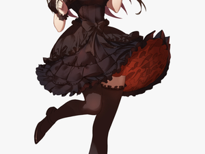 Transparent Anime Transparent Png - Anime Girl Gothic Dress
