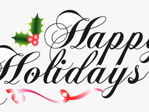 Holiday Happy Holidays Clipart The Cliparts Free Happy - Happy Holidays Png