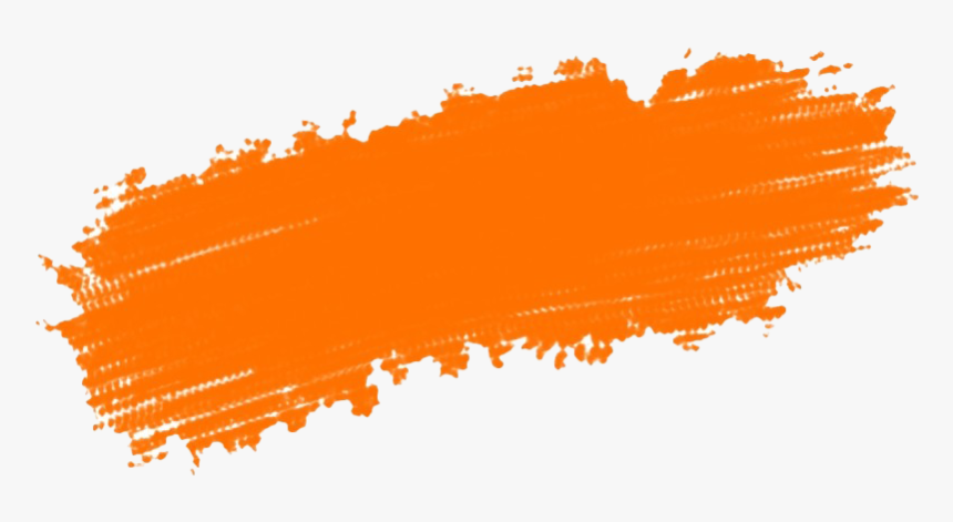 Orange Brush Stroke Clip Art