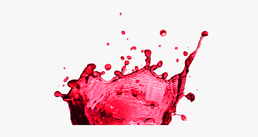 Red Juice Splash Png