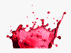 Red Juice Splash Png