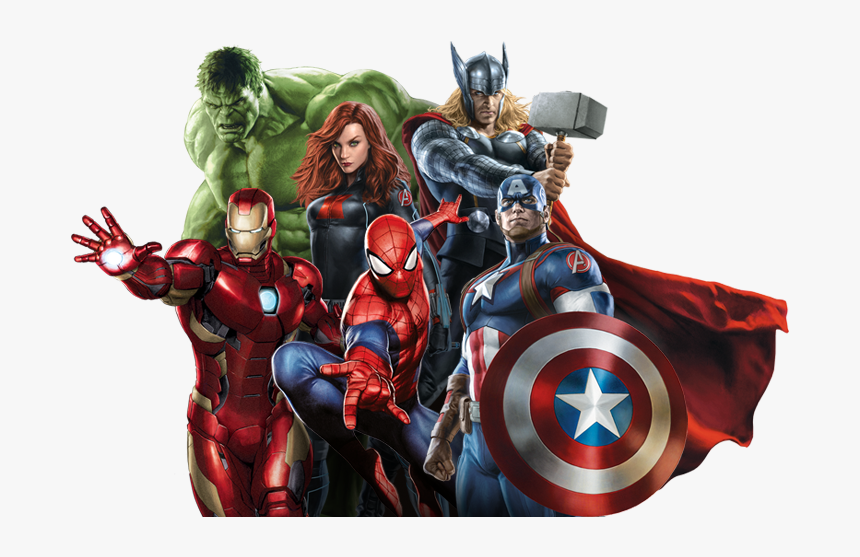 Captain America Spider-man Marvel Studios Carol Danvers - Transparent Background Avengers Png