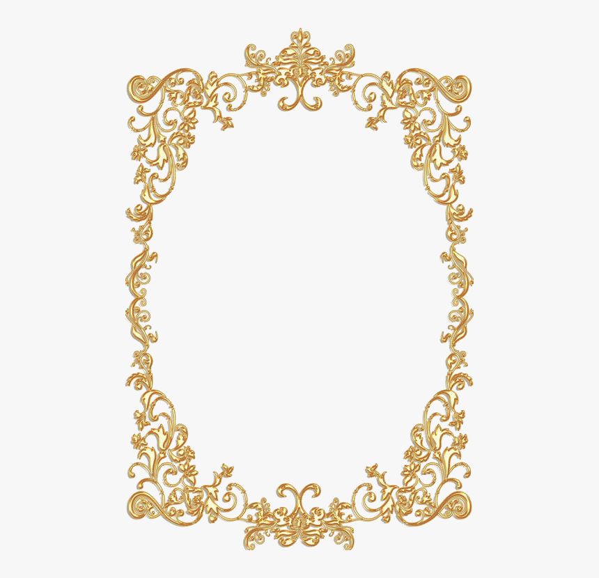 Gold Frame - Gold Vintage Frames Png