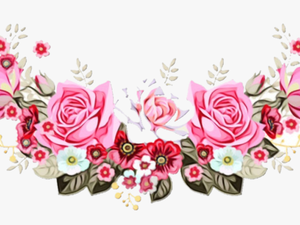 Floral Design Clip Art Flower Transparency Rose - Transparent Background Floral Design Png