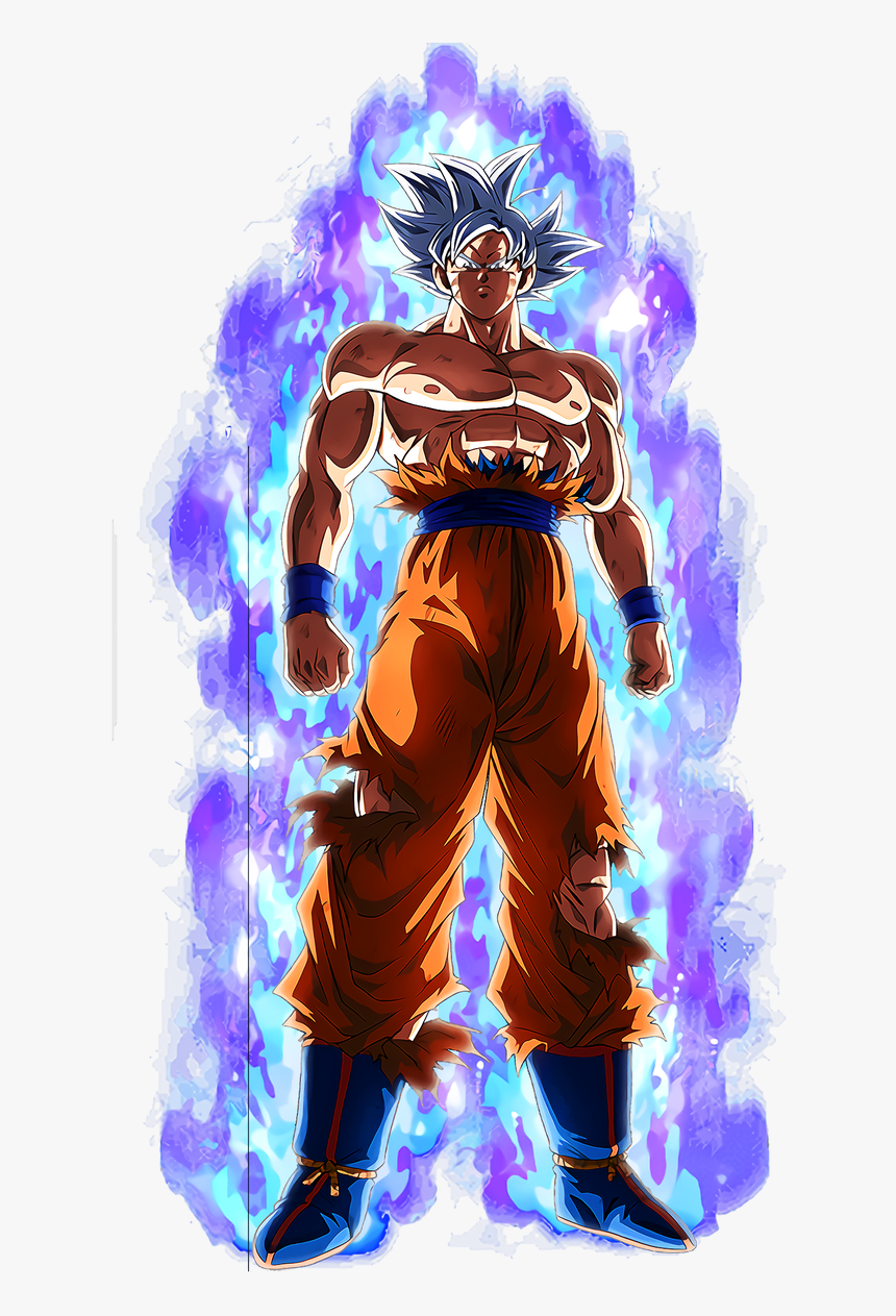 Ultra Instinct Aura Png - Mastered Ultra Instinct Goku Dokkan