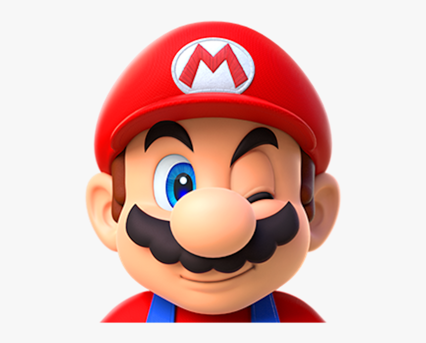 Transparent Mario Face Png - Super Mario