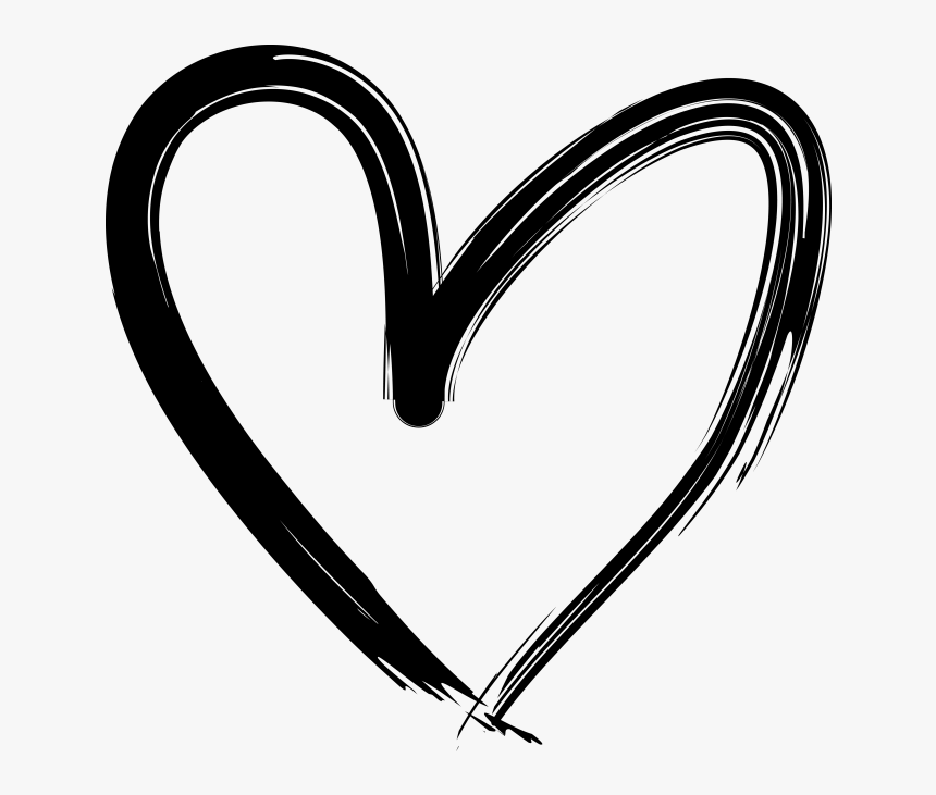 Hd Hand Drawn Heart - Hand Drawn Heart Icon Png